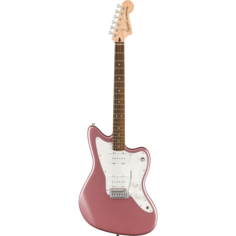 Foto van Squier affinity series jazzmaster burgundy mist elektrische gitaar