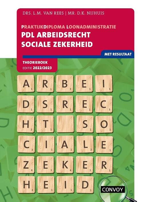 Foto van Pdl arbeidsrecht sociale zekerheid - d.k. nijhuis, l.m. van rees - paperback (9789463173087)