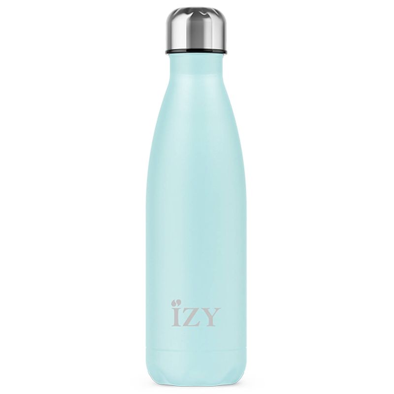 Foto van Izy bottles - thermosfles/isoleerfles 500ml - matte blauw