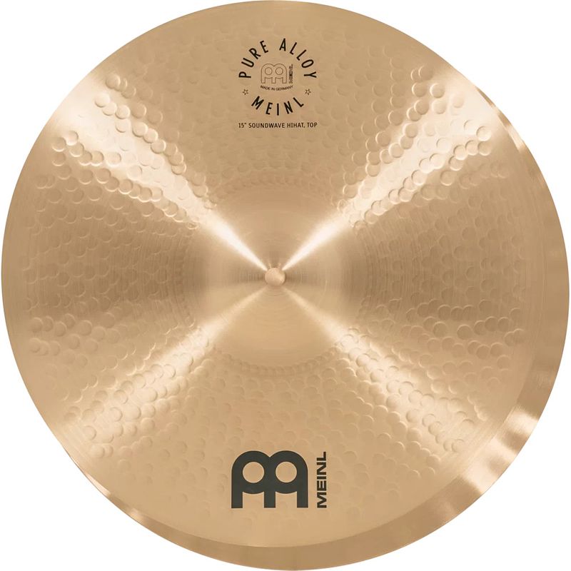 Foto van Meinl pure alloy soundwave hi-hat 15 inch hi-hat bekken