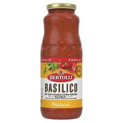 Foto van Bertolli pastasaus basilicum 690g bij jumbo