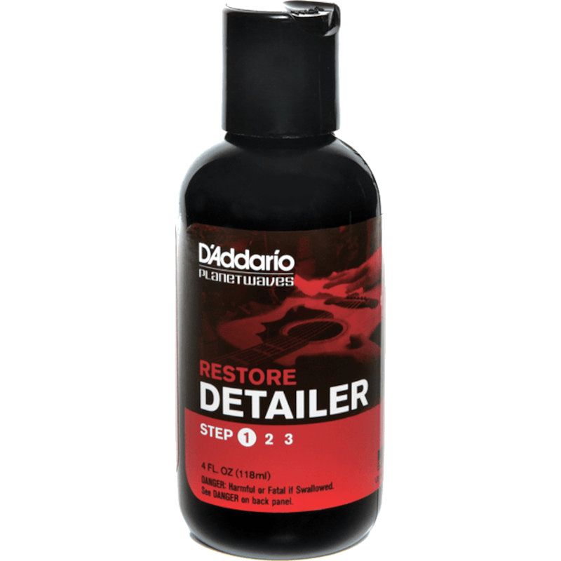 Foto van D'saddario pw-pl-01 restore guitar polish schoonmaakmiddel voor lak