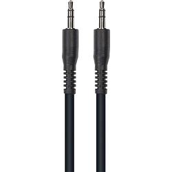 Foto van Yellow cable k17-6 3.5 mm trs jack male - 3.5 mm trs jack male, 6m