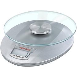 Foto van Soehnle kwd roma silver digitale keukenweegschaal digitaal weegbereik (max.): 5 kg zilver
