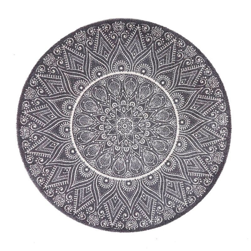 Foto van Md entree - vloerkleed - universal - mandala - 100 cm ø