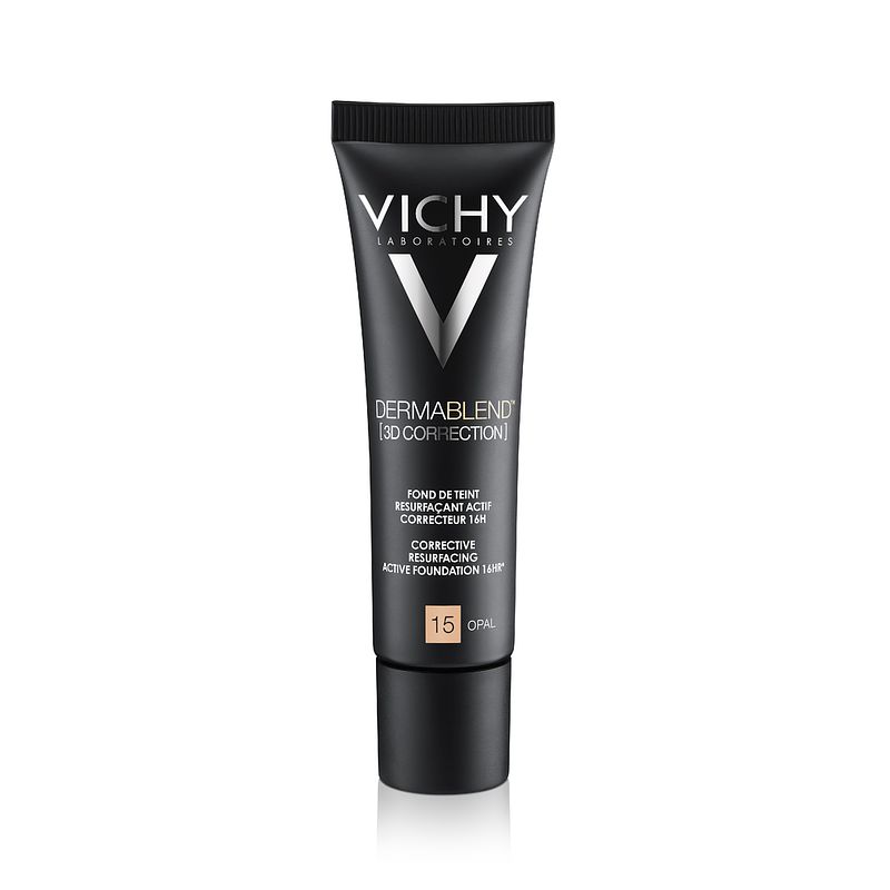 Foto van Vichy dermablend 3d correctie foundation nr15 - voor een vette en onzuivere huid