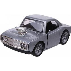 Foto van Luna auto speed klassiek 7,5 x 4,5 x 3,5 cm 1:48 diecast zilver