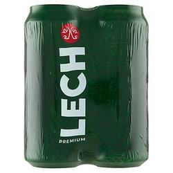 Foto van Lech pils blik 4 x 500ml bij jumbo