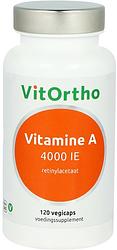 Foto van Vitortho vitamine a 4000ie capsules
