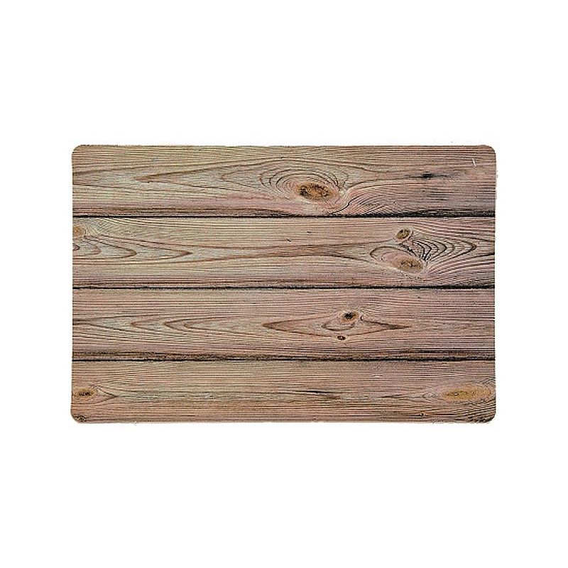 Foto van 6x placemat met steigerhout look 43 x 28 cm - placemats