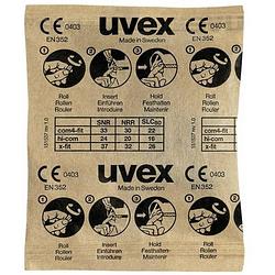 Foto van Uvex 2112087 uvex x-fit oordoppen 37 db eenmalig gebruik 100 paar