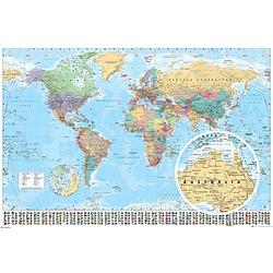 Foto van Gbeye world map 2017 poster 91,5x61cm