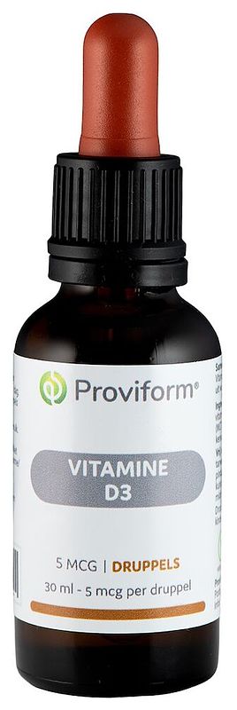 Foto van Proviform vitamine d3 - 5 mcg druppels