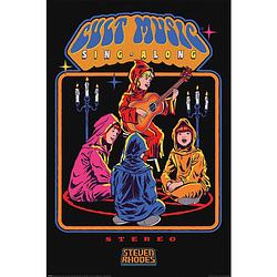 Foto van Pyramid steven rhodes cult music sing-along poster 61x91,5cm