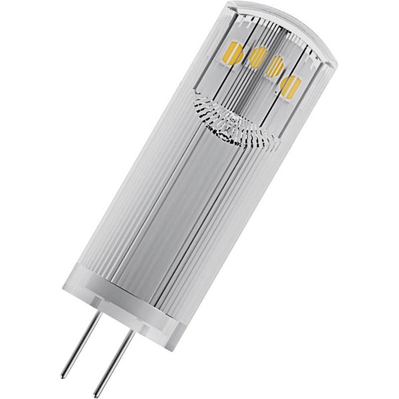 Foto van Osram 4058075450011 led-lamp energielabel f (a - g) g4 speciale vorm 1.8 w = 20 w warmwit (ø x l) 14 mm x 36 mm 3 stuk(s)