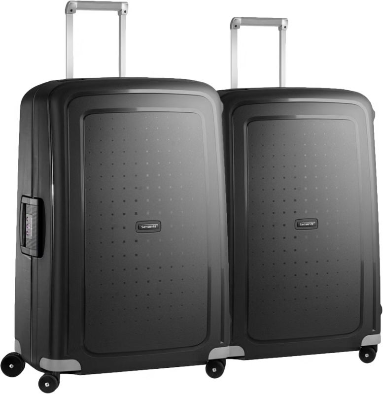 Foto van Samsonite s'cure spinner 75cm black duo kofferset