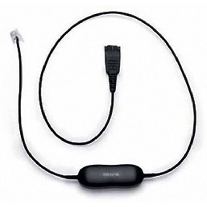 Foto van Jabra gn1216 telefoonheadset kabel zwart