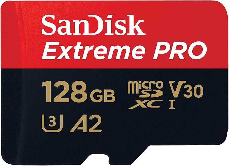 Foto van Sandisk microsdxc geheugenkaart - 128gb - extremepro