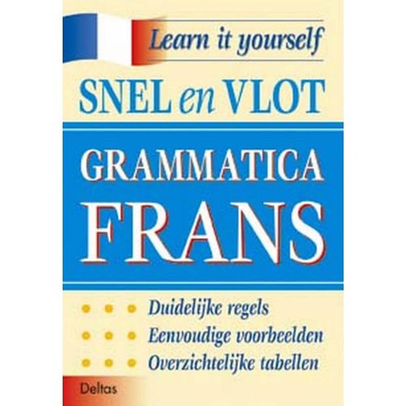 Foto van Snel en vlot grammatica frans