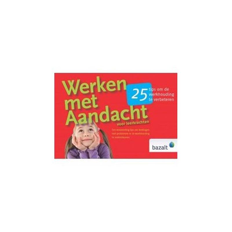 Foto van Werken met aandacht - 25-tips-boekjes