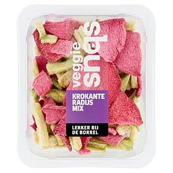 Foto van Snaqs veggie krokante radijs mix 55g bij jumbo