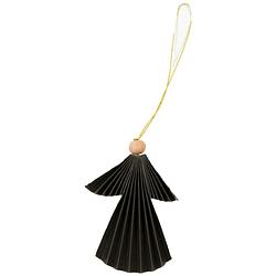 Foto van Mrs bloom ornament dancing angel black s