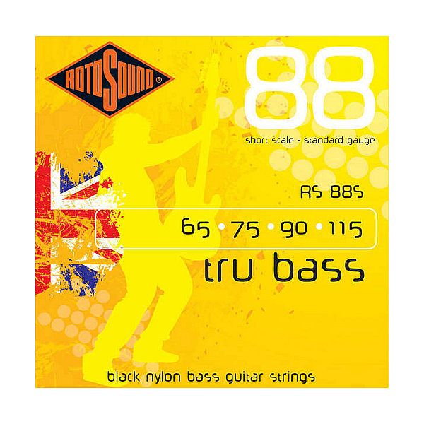 Foto van Rotosound 88s tru bass 88 basgitaarsnaren 60-115 short scale