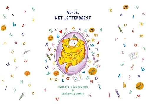 Foto van Alfje, het letterbeest - maria hetty van den berg - ebook