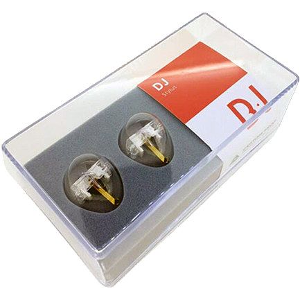 Foto van Jico n44-7 aurora diamond stylus voor j44-7 cartridge (set van 2)