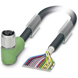 Foto van Phoenix contact 1430336 sensor/actuator connector, geassembleerd m12 aantal polen: 17 bus, haaks 3.00 m 1 stuk(s)