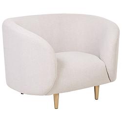 Foto van Beliani loen - fauteuil-beige-polyester