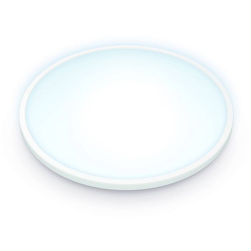 Foto van Wiz superslim wiz ceiling 16w w rd 27-65k tw 871951433801200 led-plafondlamp 16 w wit