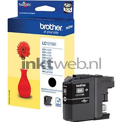 Foto van Brother lc-121bk zwart cartridge