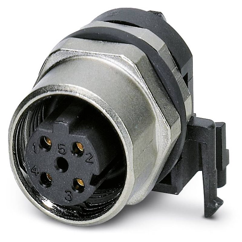 Foto van Phoenix contact 1436550 sensor/actuator steekconnector m12 aantal polen: 4 bus, inbouw 10 stuk(s)