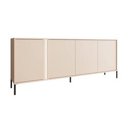 Foto van Meubella - dressoir desert - beige - 203 cm