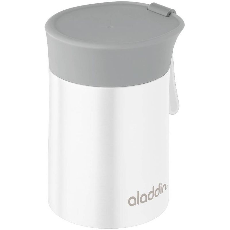 Foto van Aladdin - enjoy voedselcontainer 400 ml - roestvast staal - wit