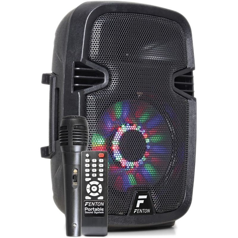 Foto van Fenton ft8led mobiele accu speaker