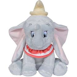 Foto van Pluche disney dumbo/dombo olifant knuffel 39 cm speelgoed - olifanten cartoon knuffels - speelgoed voor kinderen