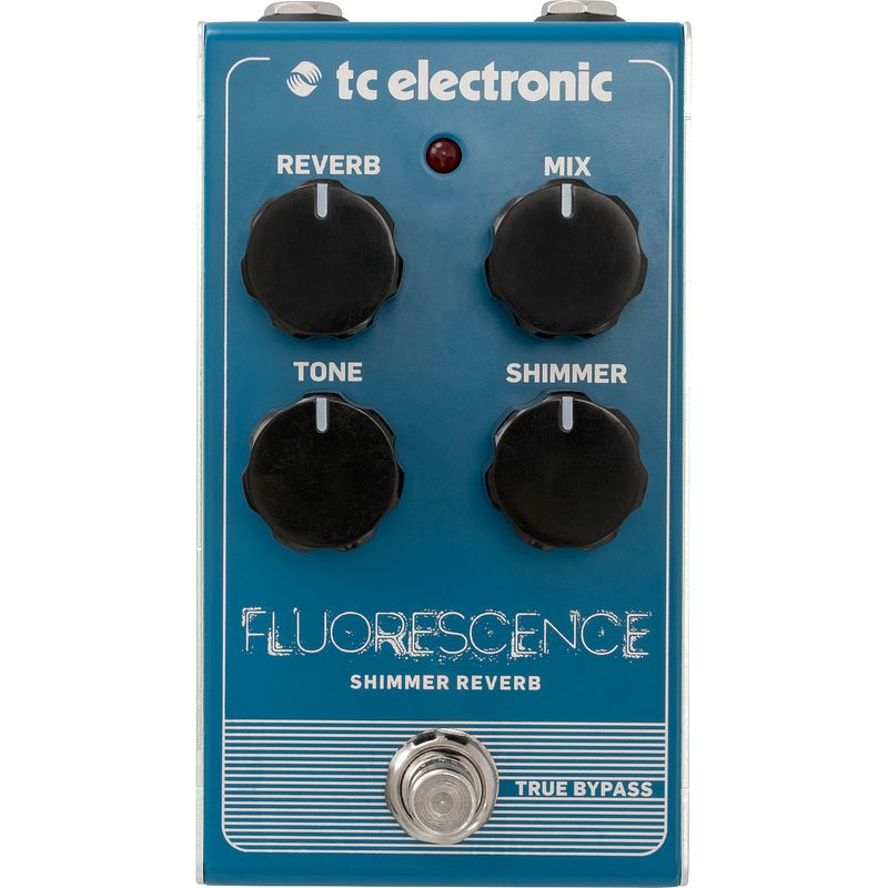 Foto van Tc electronic fluorescence shimmer reverb effectpedaal