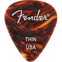 Foto van Fender wavelength picks 351 thin shell plectrumset (6 stuks)