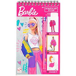 Foto van Barbie scratch en kleurboek barbie