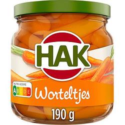 Foto van Hak worteltjes 190g bij jumbo