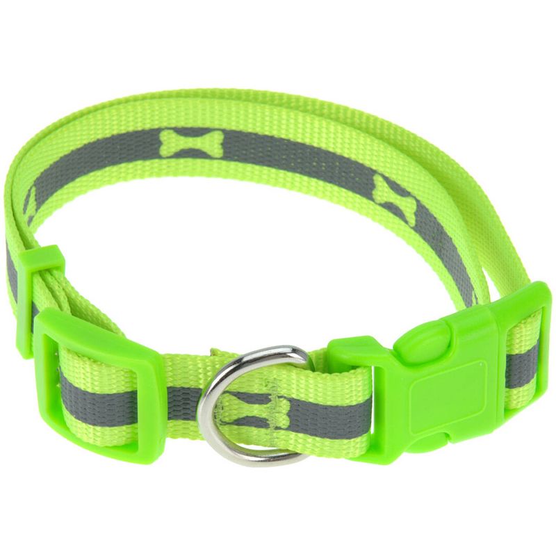 Foto van Dogs collection hondenhalsband neon 30-50 cm felgroen