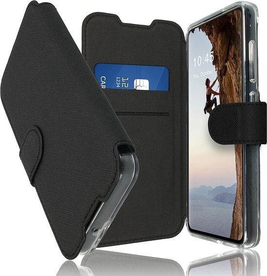 Foto van Accezz xtreme wallet bookcase samsung galaxy s23 plus telefoonhoesje zwart