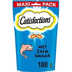 Foto van Catisfactions kattensnacks zalm 180g bij jumbo