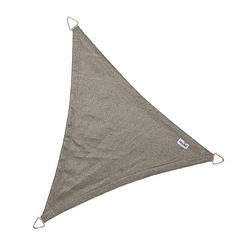 Foto van Compleet pakket: nc outdoor schaduwdoek driehoek 3.6m antraciet met rvs bevestigingsset en buitendoekreiniger