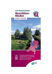 Foto van Wandelregiokaart weerribben-wieden 1:33.333 - anwb - paperback (9789018046439)