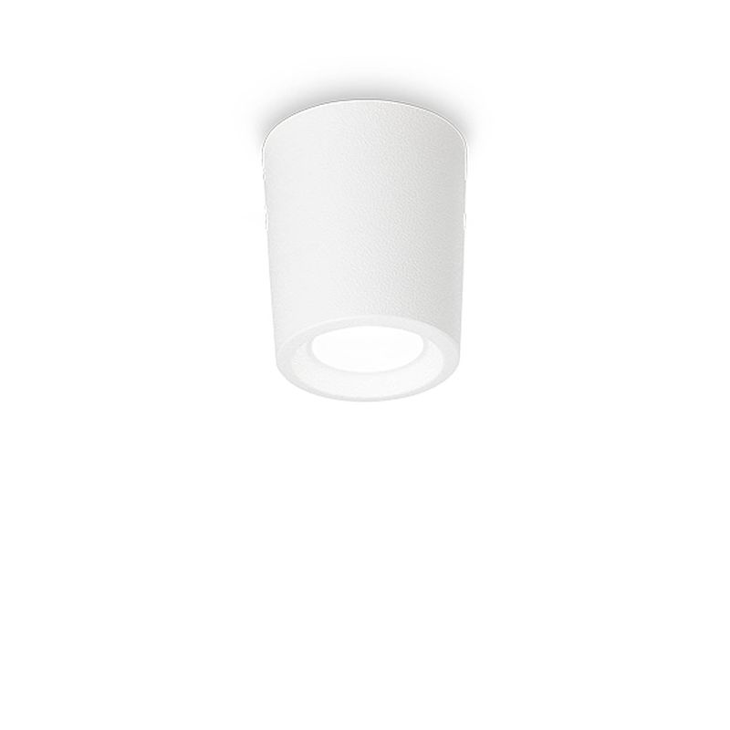 Foto van Ideal lux - livia - plafondlamp - metaal - g9 - wit