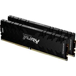 Foto van Kingston fury renegade werkgeheugenset voor pc ddr4 16 gb 2 x 8 gb 4000 mhz 288-pins dimm cl19 kf440c19rbk2/16