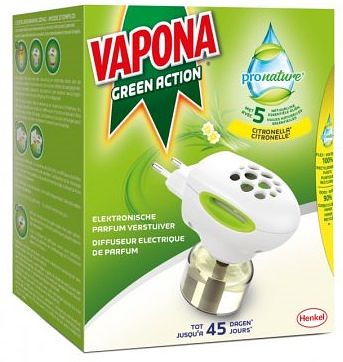 Foto van Vapona green action elektronische geur verstuiver bij jumbo
